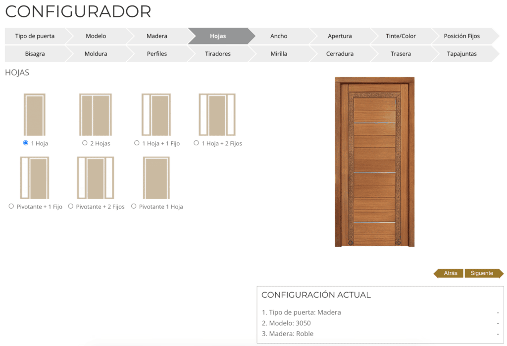 Budget Product Configurator