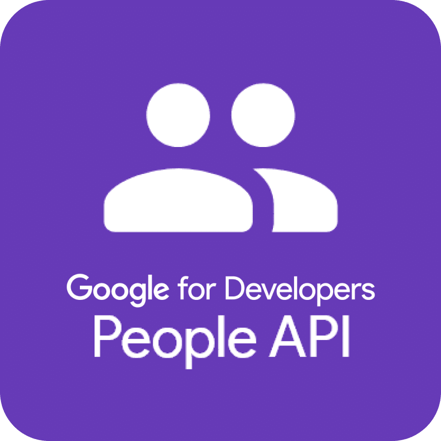 Logo Google People Api