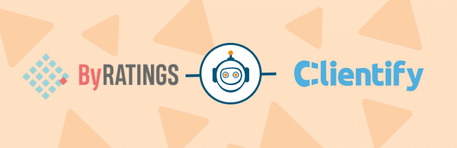 Cabecera conecta Byratings Con Clientify